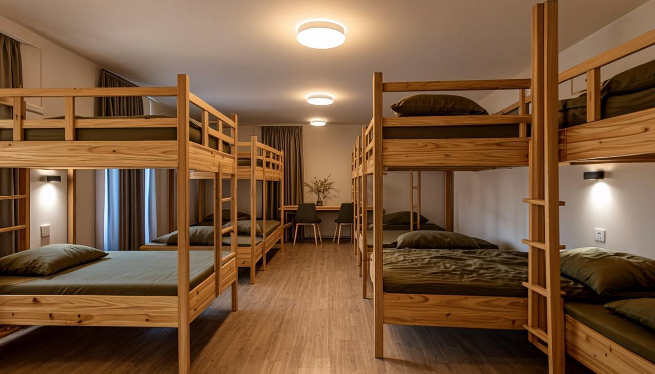 Greenfield Academy boarding house and student dormitories